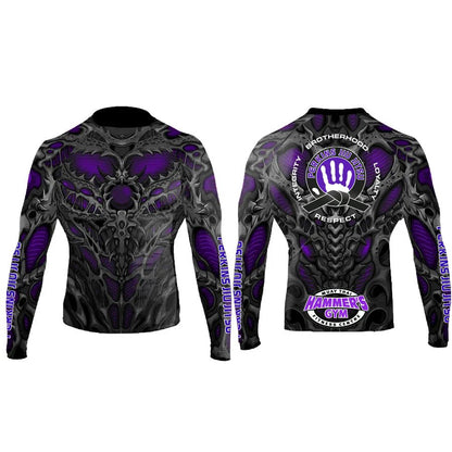 Perkins Biomechanical Women's Long Sleeve Rashguard - Raven Fightwear