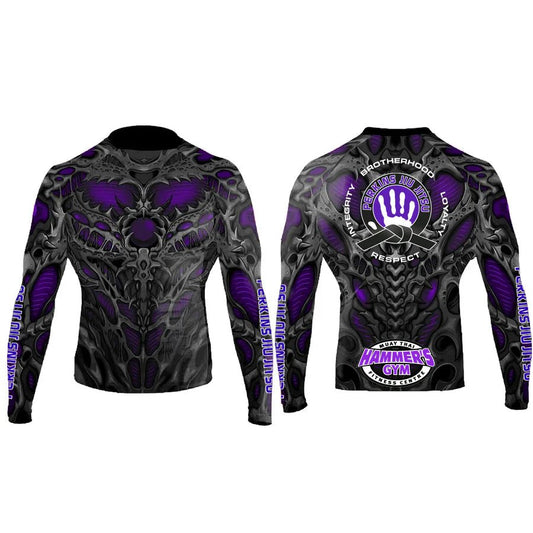 Perkins Biomechanical Women's Long Sleeve Rashguard - Raven Fightwear