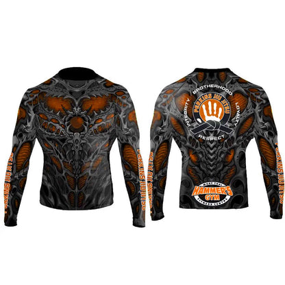 Perkins Biomechanical Women's Long Sleeve Rashguard - Raven Fightwear