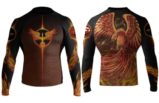 Rising Phoenix BJJ Club Rashguard - Raven Fightwear