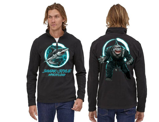 Shark Style Wrestling Team Warm up Jacket (Junior) - Raven Fightwear