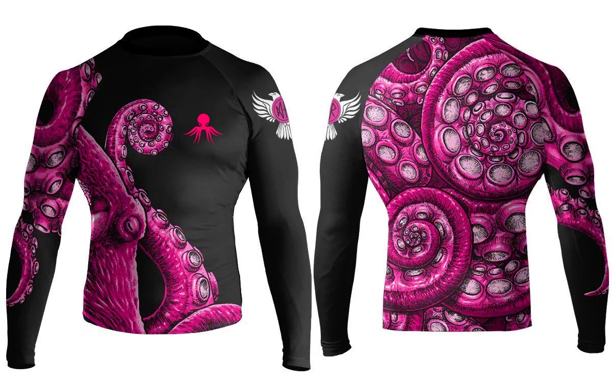 The Compound Club Junior Long Sleeve Rashguard - Raven Fightwear