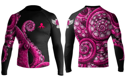 The Compound Club Junior Long Sleeve Rashguard - Raven Fightwear
