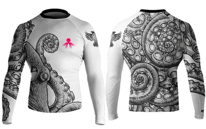 The Compound Club Junior Long Sleeve Rashguard - Raven Fightwear