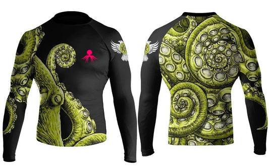The Compound Club Junior Long Sleeve Rashguard - Raven Fightwear