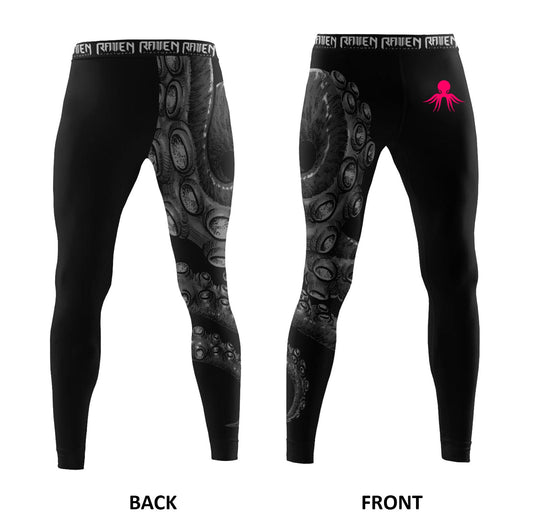 The Compound Club Men's Spats - Raven Fightwear