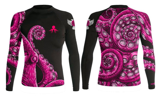 The Compound Club Women's Long Sleeve Rashguard - Raven Fightwear
