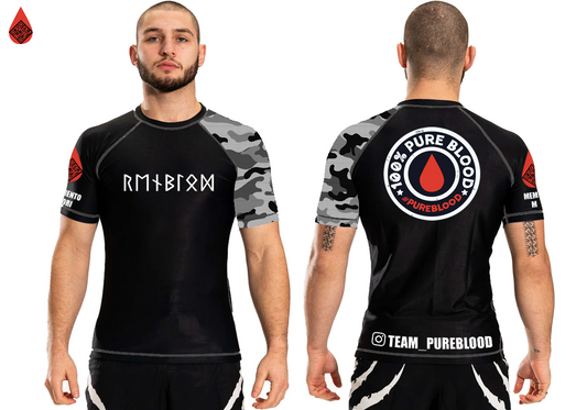 Team Pureblood Club Rashguard Junior Short Sleeve Rashguard