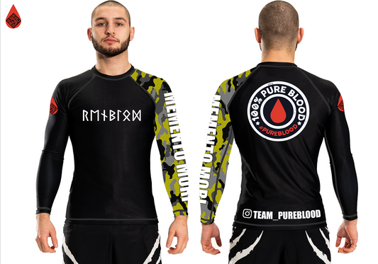Team Pureblood Club Rashguard Junior Long Sleeve Rashguard