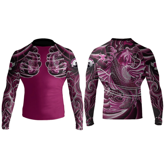 Tsunami BJJ Women's Long Sleeve Club Rashguard