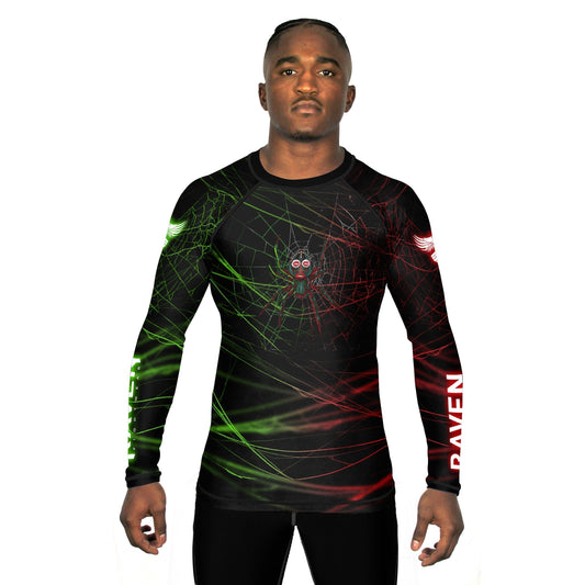 Anansi Men's Long Sleeve Rashguard Front
