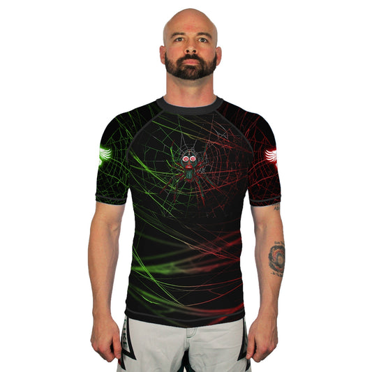 Anansi Men's Short Sleeve Rashguard Front