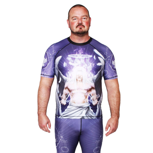 Archangels Gabriel Men's Short Sleeve Rashguard Front