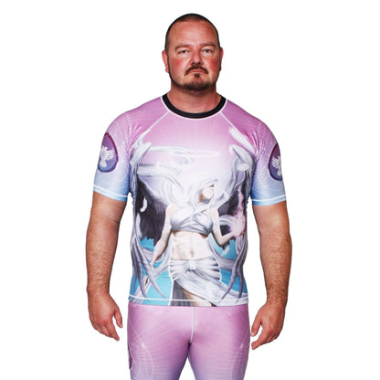 Archangels Jophiel Men's Short Sleeve Rashguard Front Front