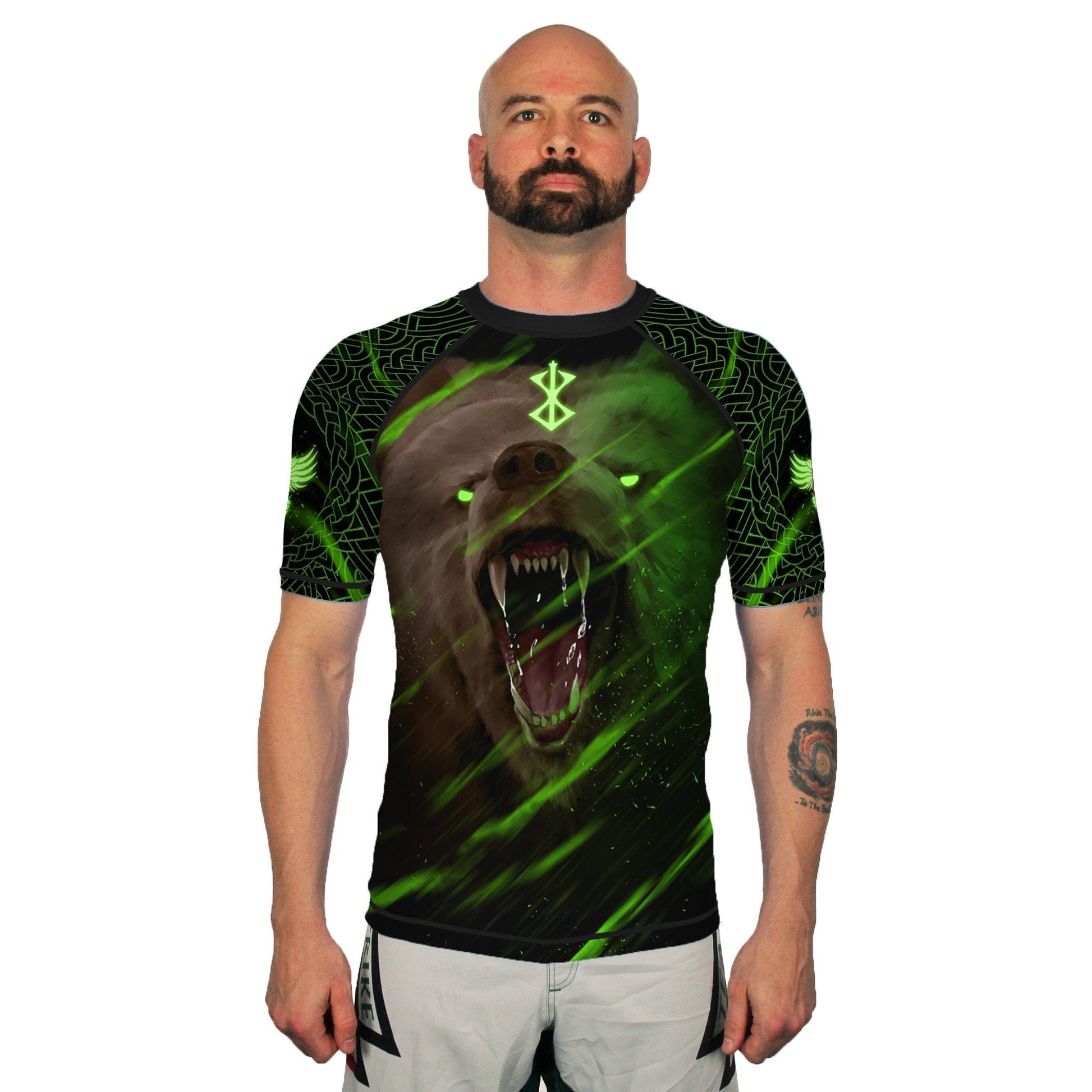 Berserker 2.0 Men's Short Sleeve Rashguard Front