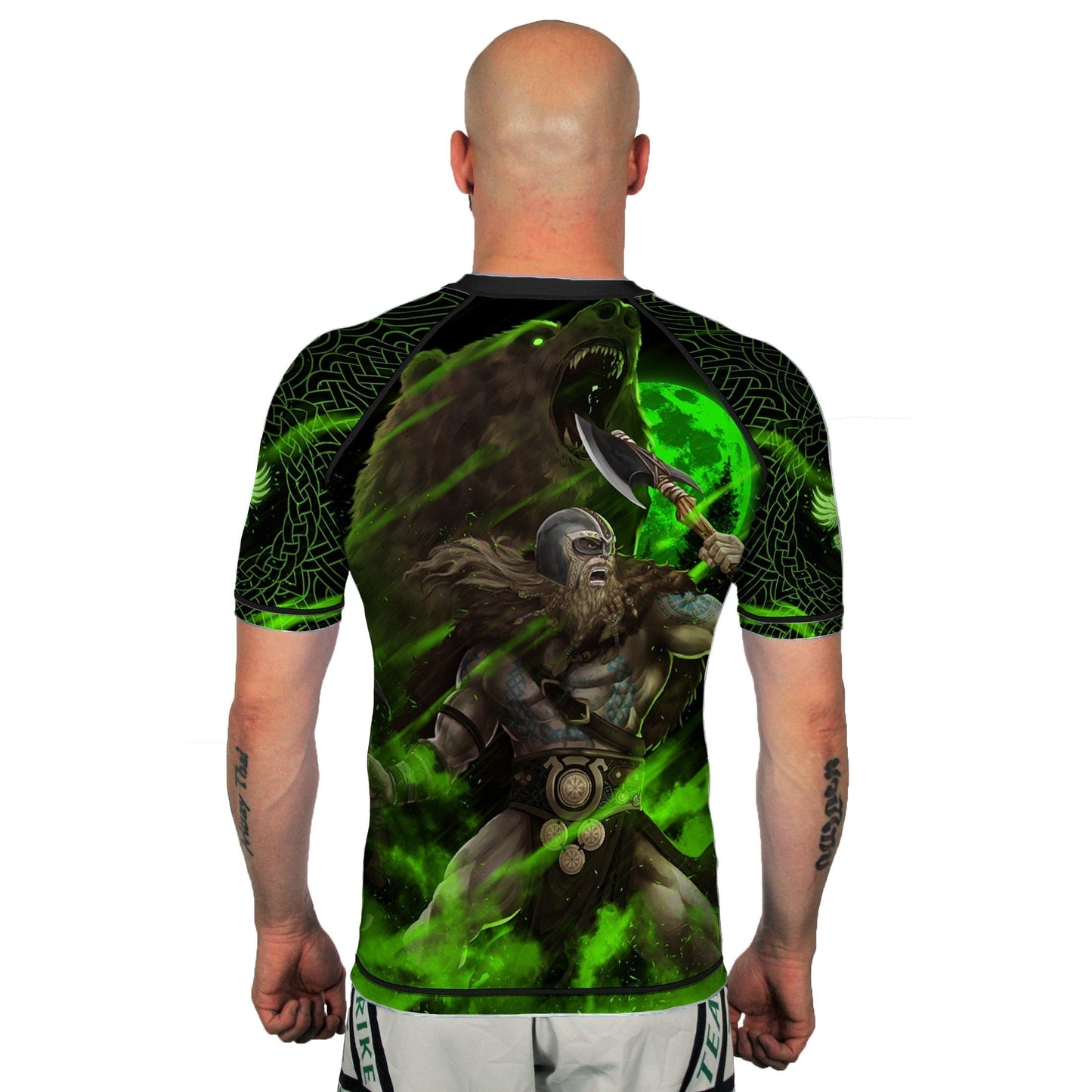 Berserker 2.0 Men's Short Sleeve Rashguard Back