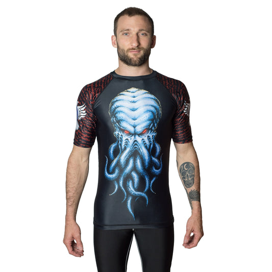Cthulhu Men's Short Sleeve Rashguard Front