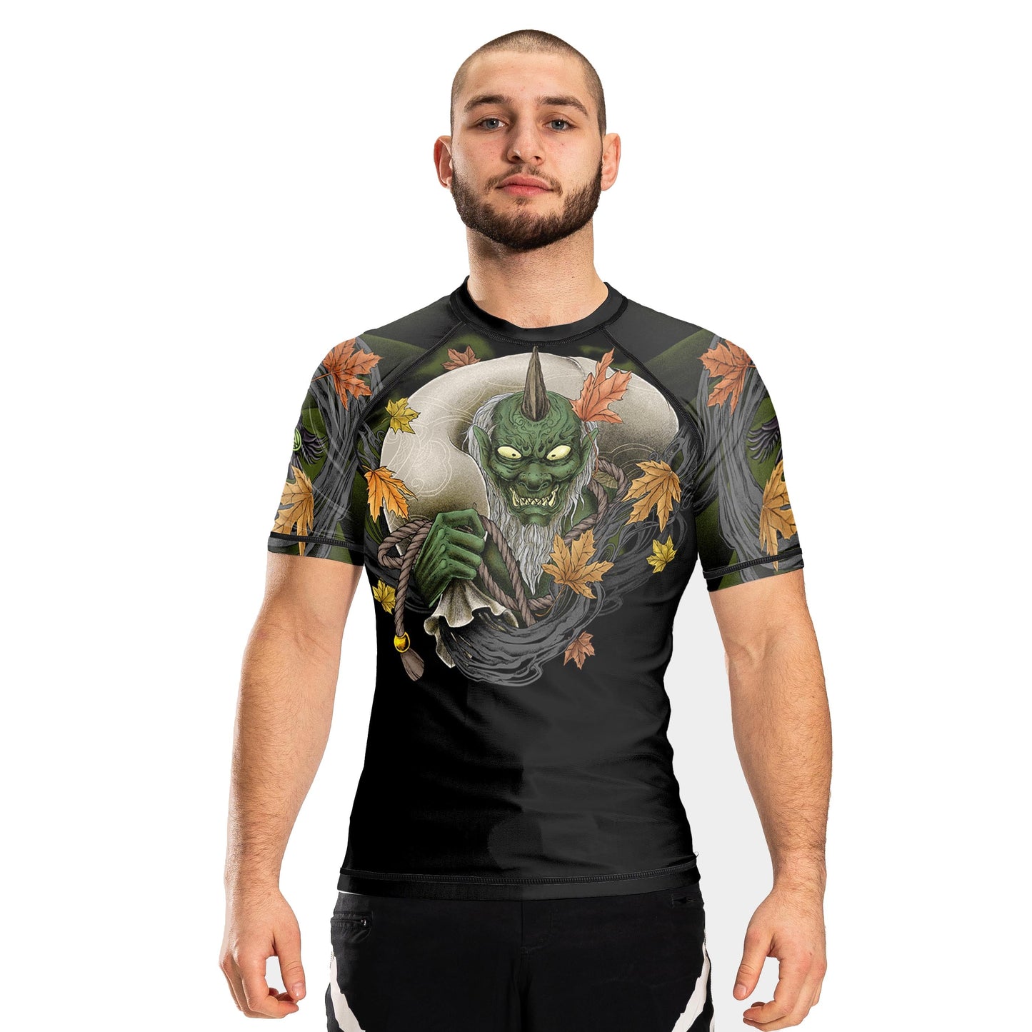 Fujin Men's Short Sleeve Rashguard Front