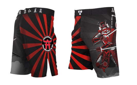 Inukshuk Bushido Kai Team Shorts - Raven Fightwear - US