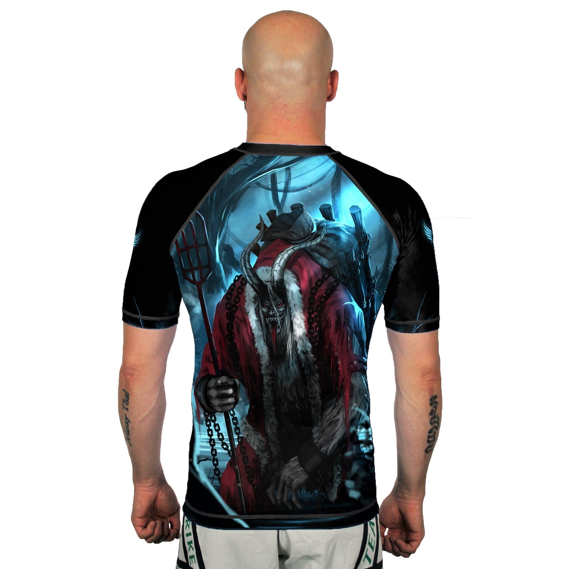 Krampus 2.0 Men's Short Sleeve Rashguard Back