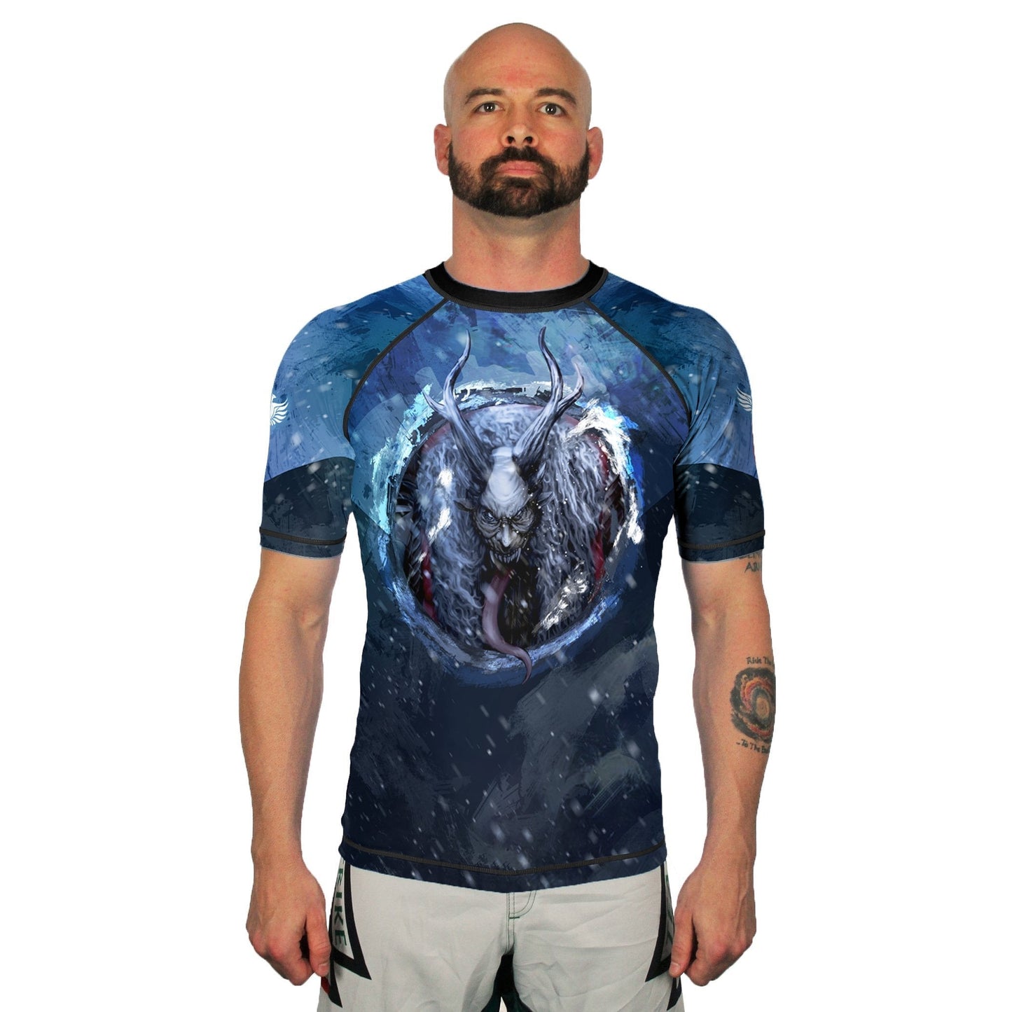 Krampus 3.0 Men's Short Sleeve Rashguard Front