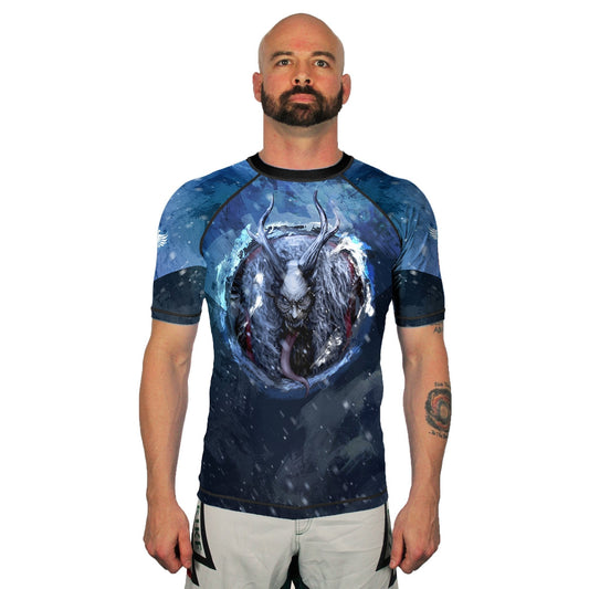 Krampus 3.0 Men's Short Sleeve Rashguard Front