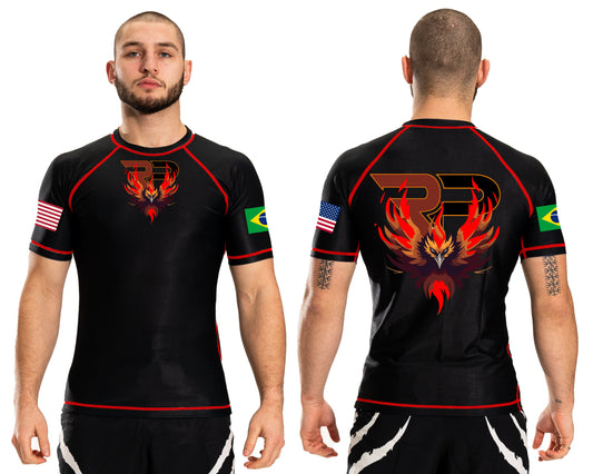 Rising Phoenix Club Rashguard - Raven Fightwear - US