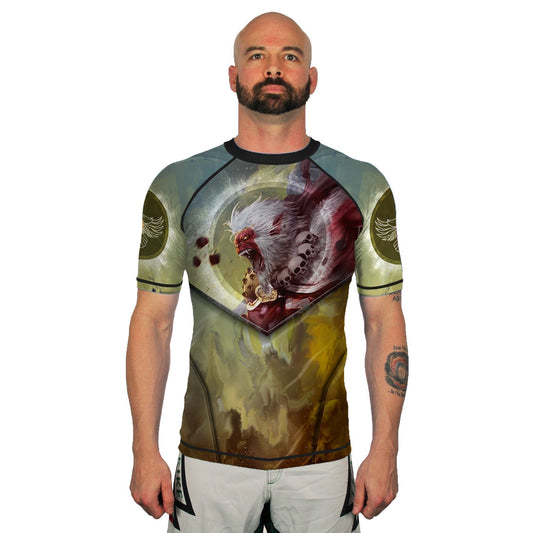 Sun Wukong Men's Short Sleeve Rashguard