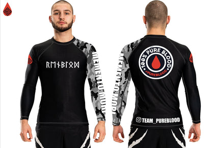 Team Pureblood Club Rashguard (Junior) - Raven Fightwear