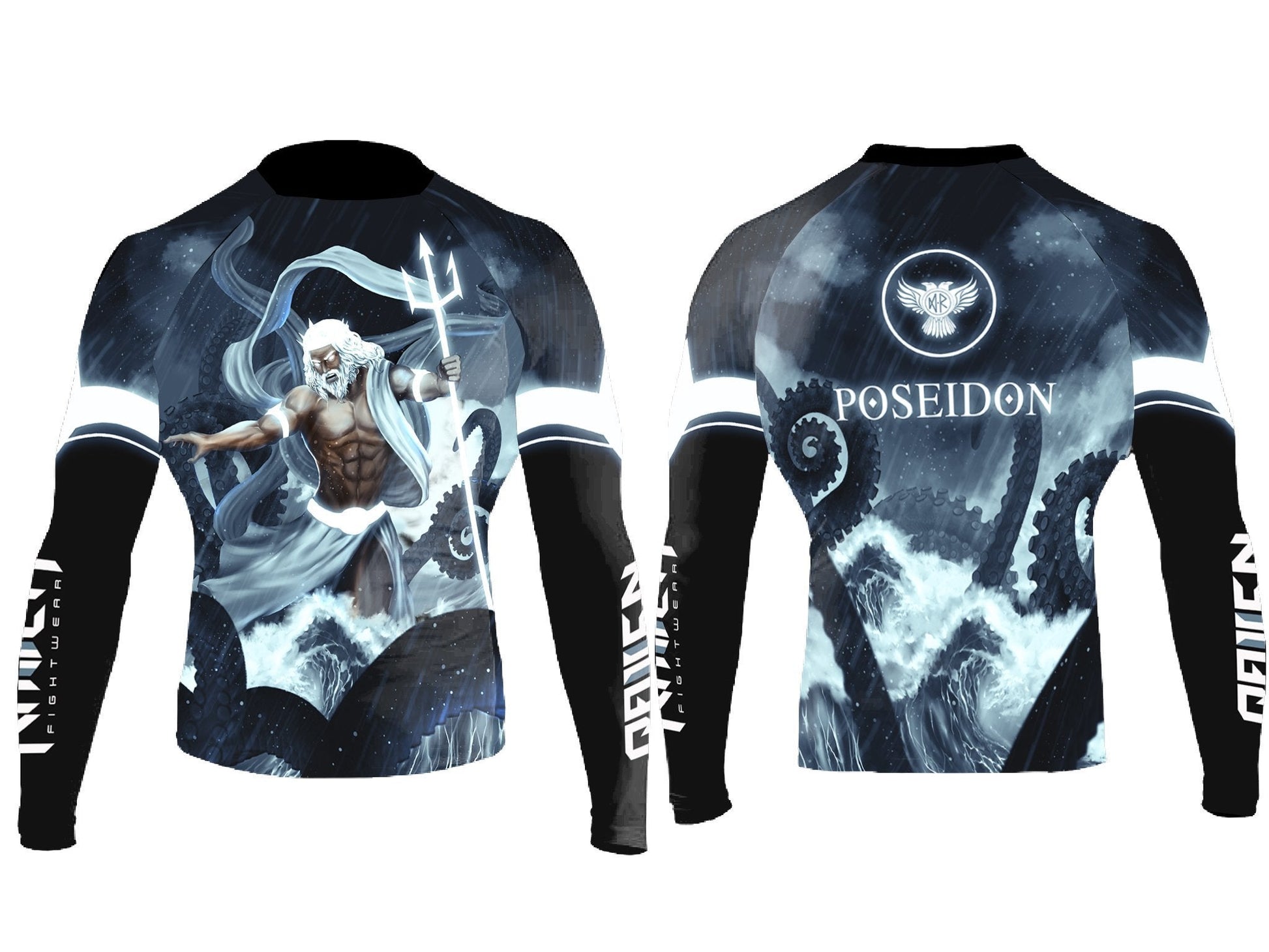 The Gods of Greece - Poseidon (Junior) - Raven Fightwear - US