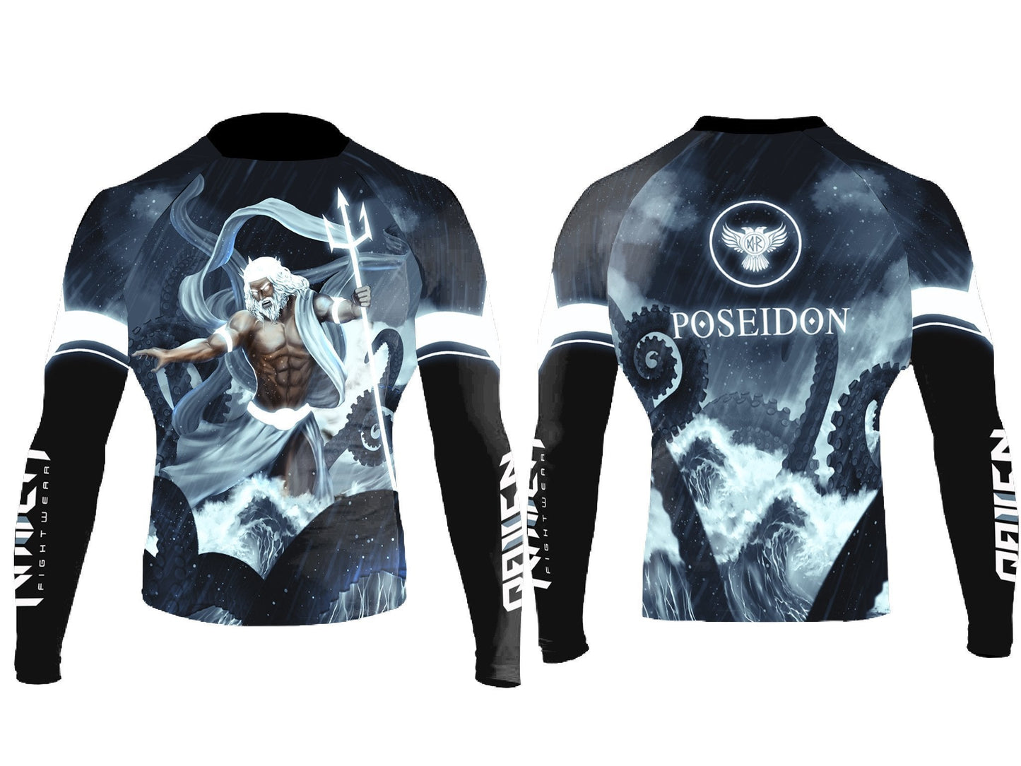 The Gods of Greece - Poseidon (Women's) - Raven Fightwear - US