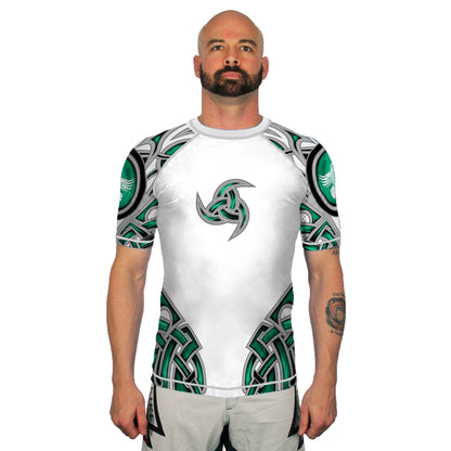The Gods of Scandinavia Ymir Men's Short Sleeve Rashguard Front