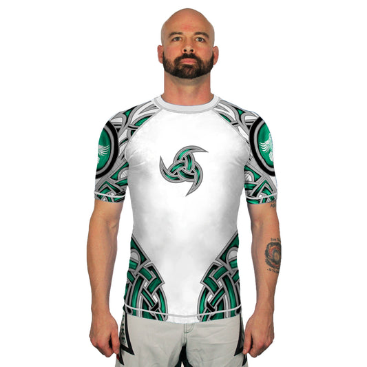 The Gods of Scandinavia Ymir Men's Short Sleeve Rashguard Front