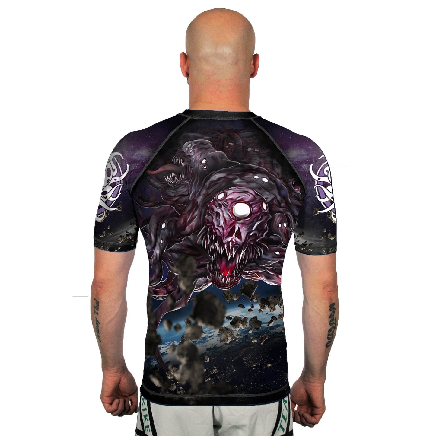 The Great Old Ones Azathoth Men's Short Sleeve Rashguard Back