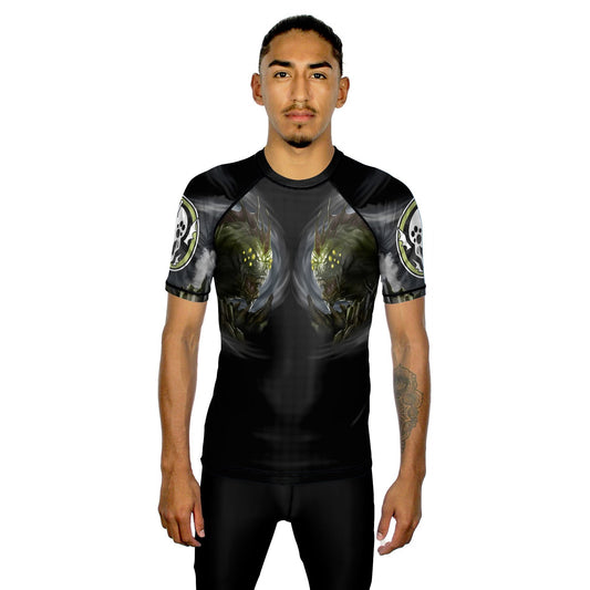 The Great Old Ones Dagon Men's Short Sleeve Rashguard Front