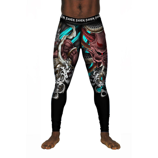 The Oni and The Dragon Men's Spats Front