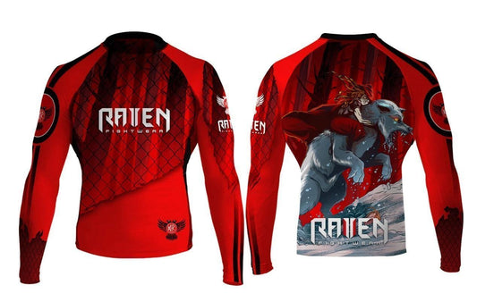The Red Rashguard (Junior) - Raven Fightwear - US