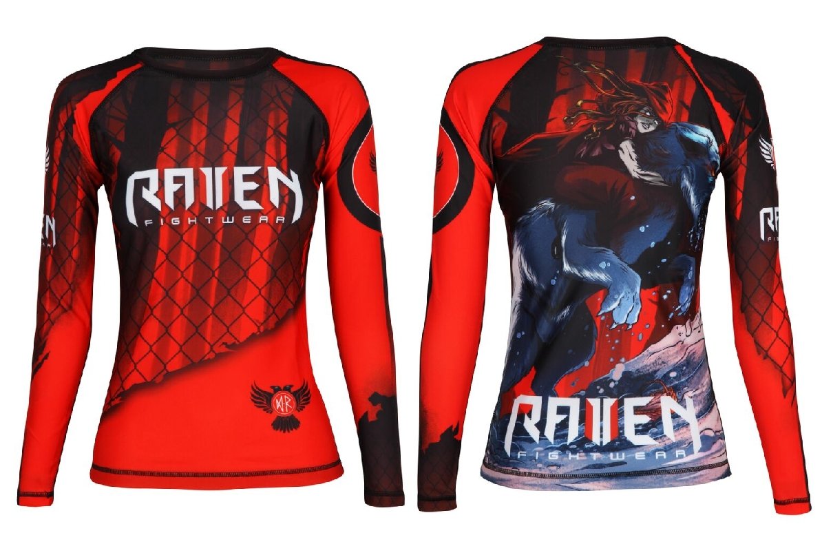 The Red Rashguard (women's) - Raven Fightwear - US