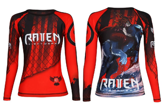 The Red Rashguard (women's) - Raven Fightwear - US