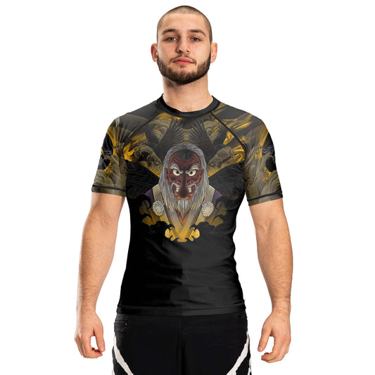 The Tengu 2.0 Men's Short Sleeve Rashguard Front