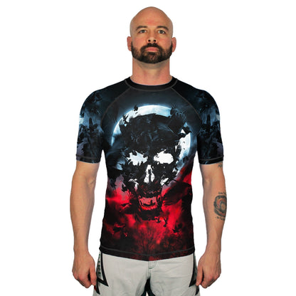 The Unkindness Men's Short Sleeve Rashguard Front