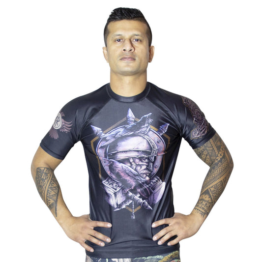 Thor God of Thunder Men's Short Sleeve Rashguard Front