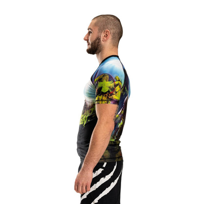 Zombie 2.0 Men's Short Sleeve Rashguard Left